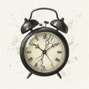 a picture of a clock